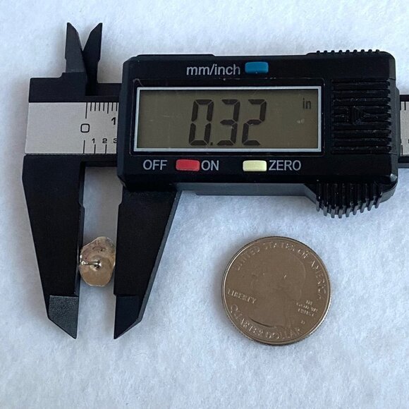 VTG Sterling Silver 925 Dainty Southwest Style Oval Turquoise Leaf Stud Earrings - Picture 14 of 16